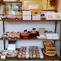 焼き菓子ambientの店内